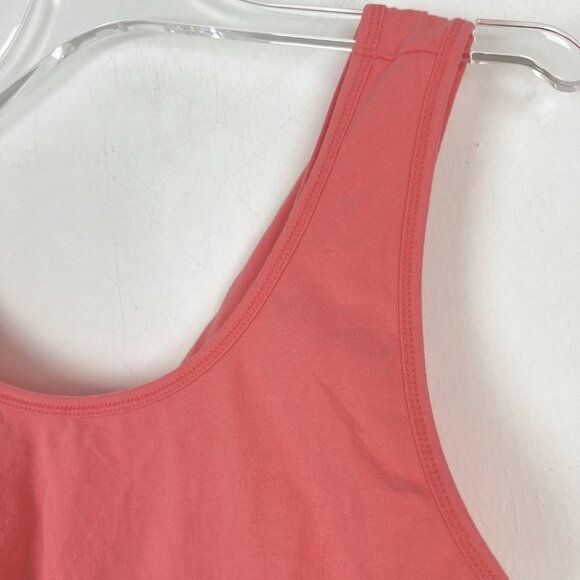 NWT American Eagle Twisted Back Cropped Tank Top Crop Top Coral Size XL NEW - Picture 3 of 11